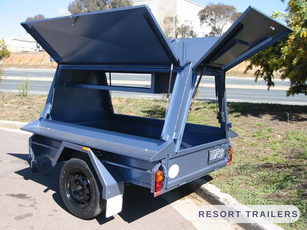 Steel Canopies — Resort Trailers