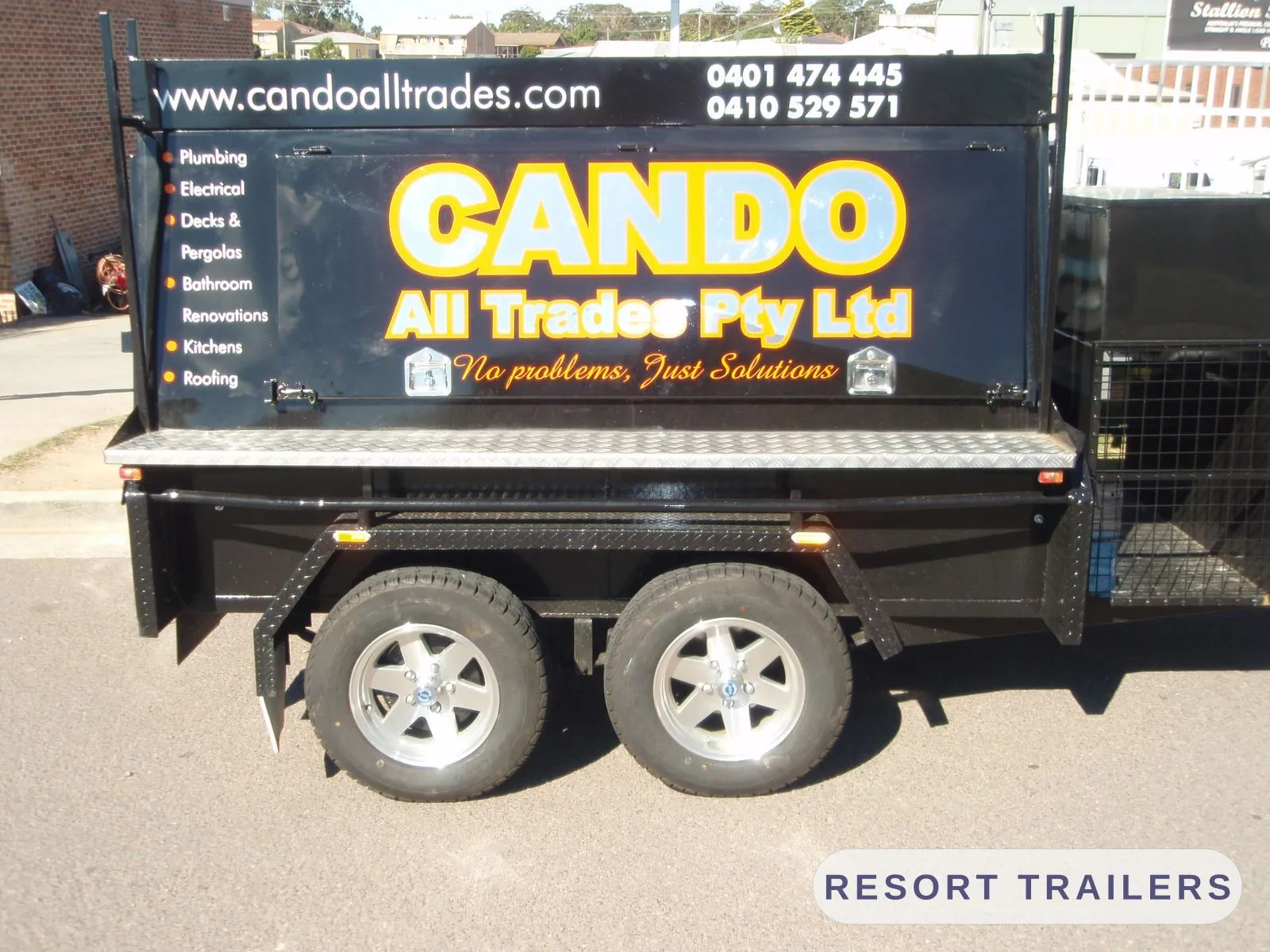 Tradies Trailers & Utes — Resort Trailers